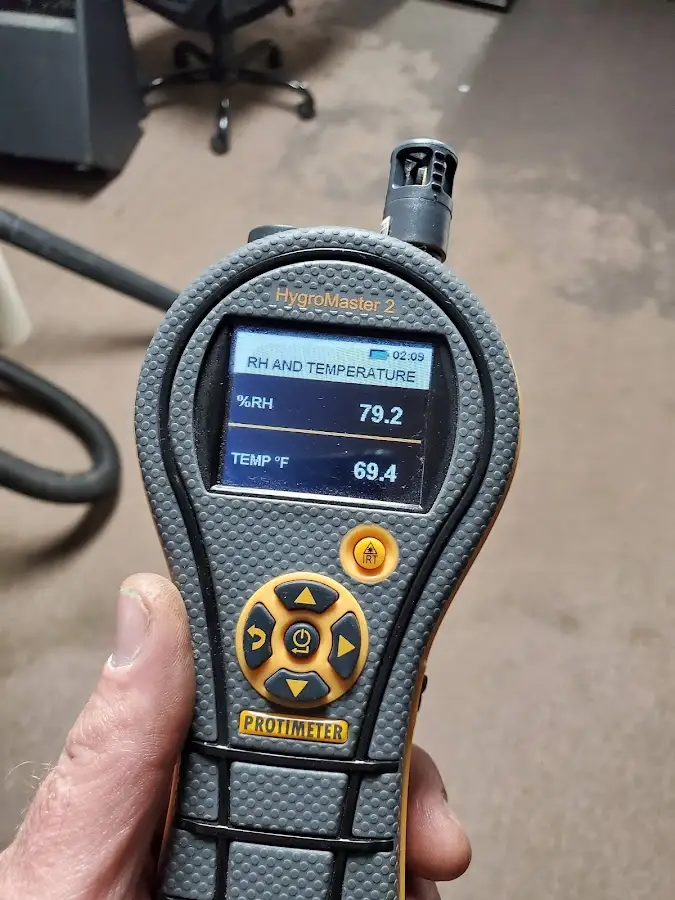 Moisture meter humidity assessment for Mold Remediation & Removal in Riverside